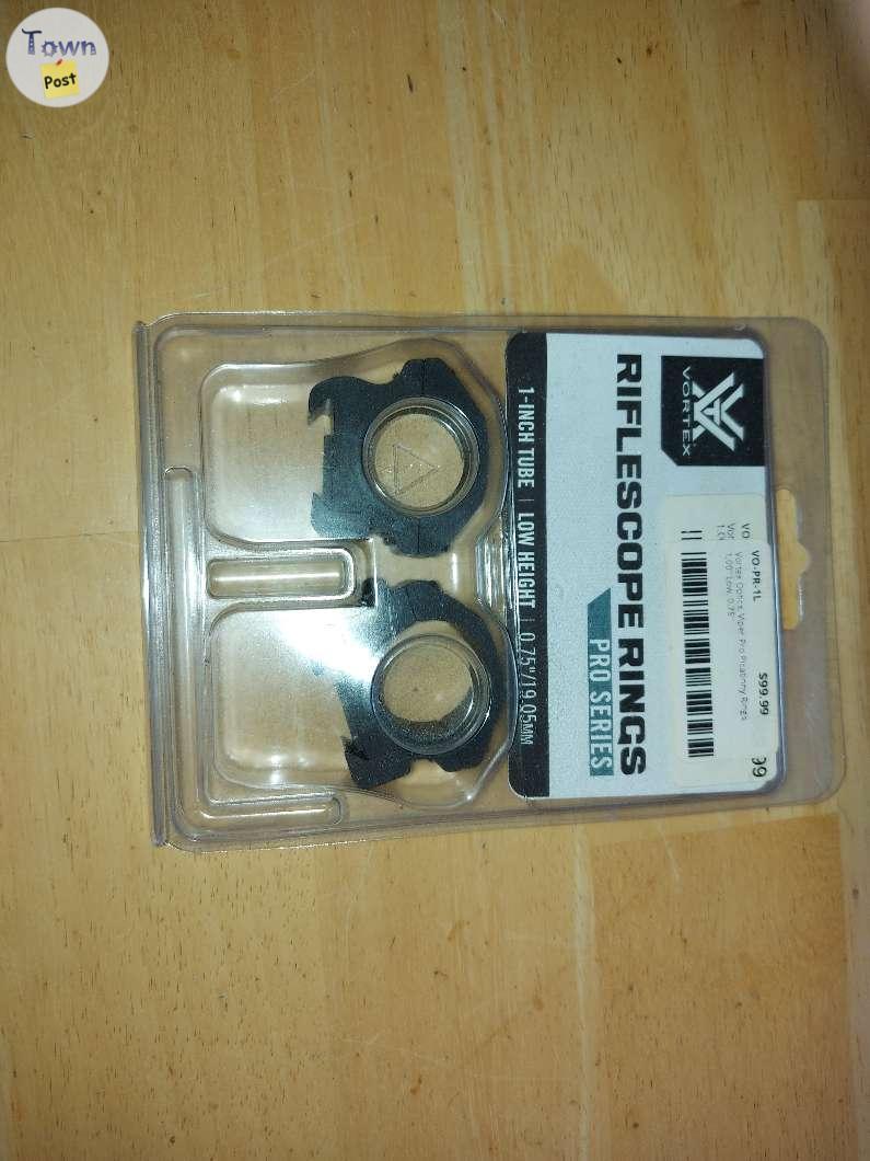 Photo of Vortex viper pro rings 1", low height