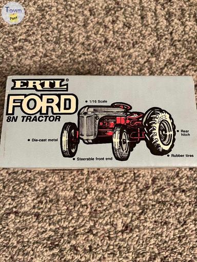 Photo of Vintage ERTL Ford 8N Tractor #843 - 2