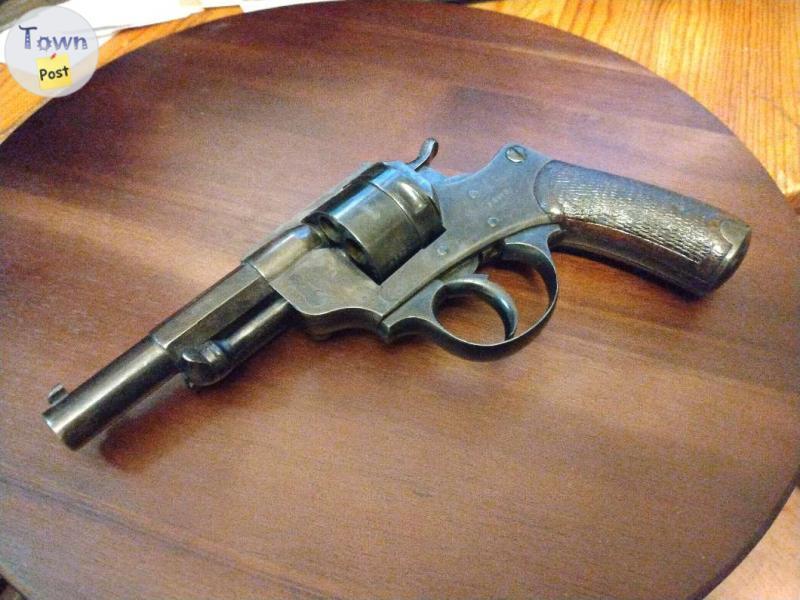 Photo of MAS French Service Revolver 1873, .455 Webley/45 Auto rim /. French Ordnance $2900