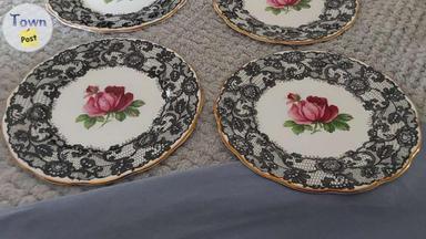 Photo of Royal Albert Senorita 6 bread and butter plates - 2