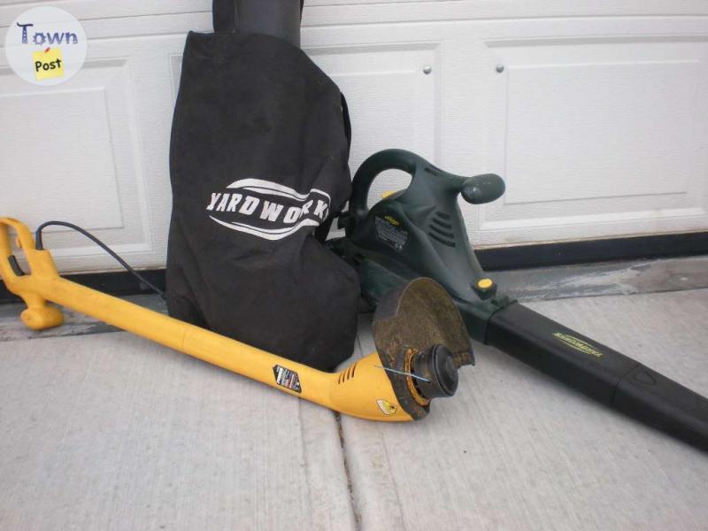 Photo of Leaf Blower and Weed Eater