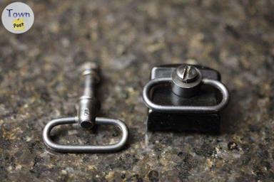 Photo of Hand Stop and 3 pt Sling Swivels - Winchester Marksman Target Rifle  - Models 52 - 70 - 75 - 1