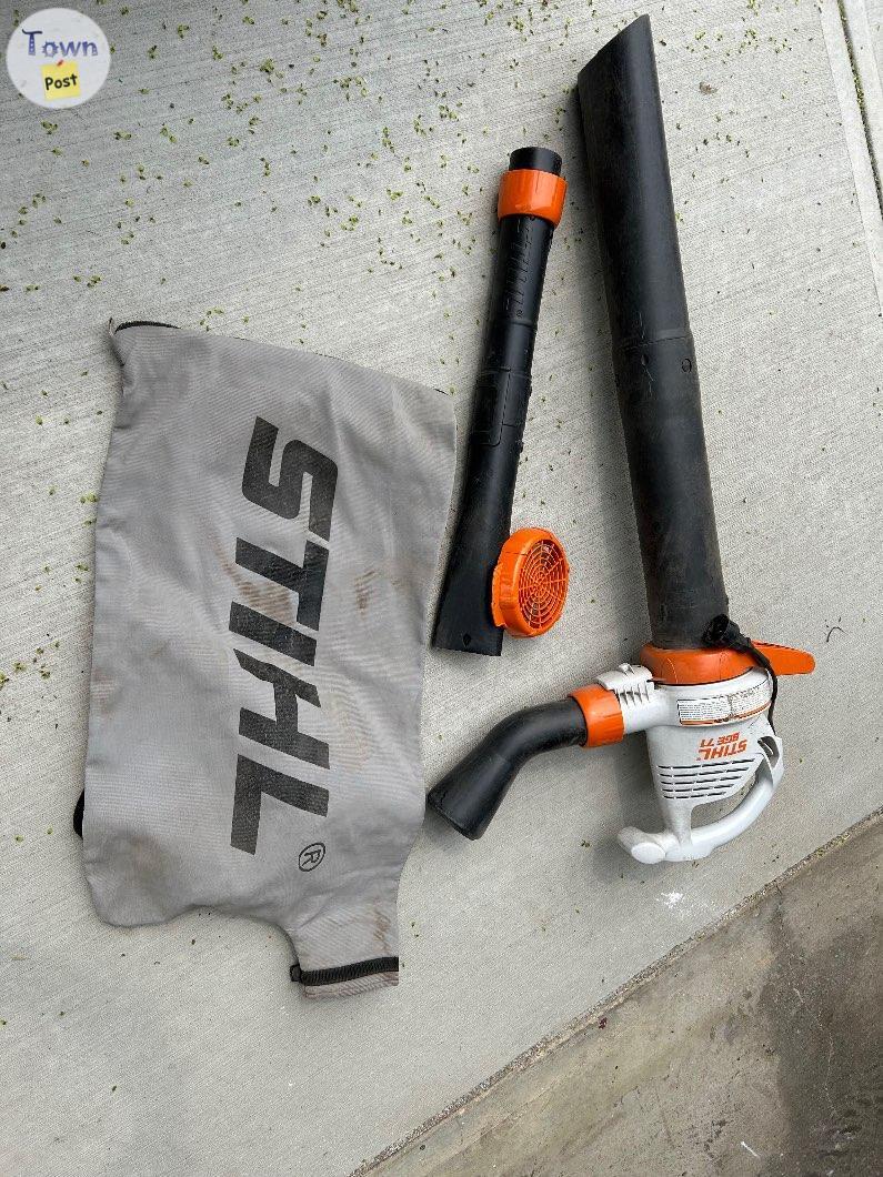 Photo of Stihl BGE 71 Electric Handheld Leaf Blower and Vacuum