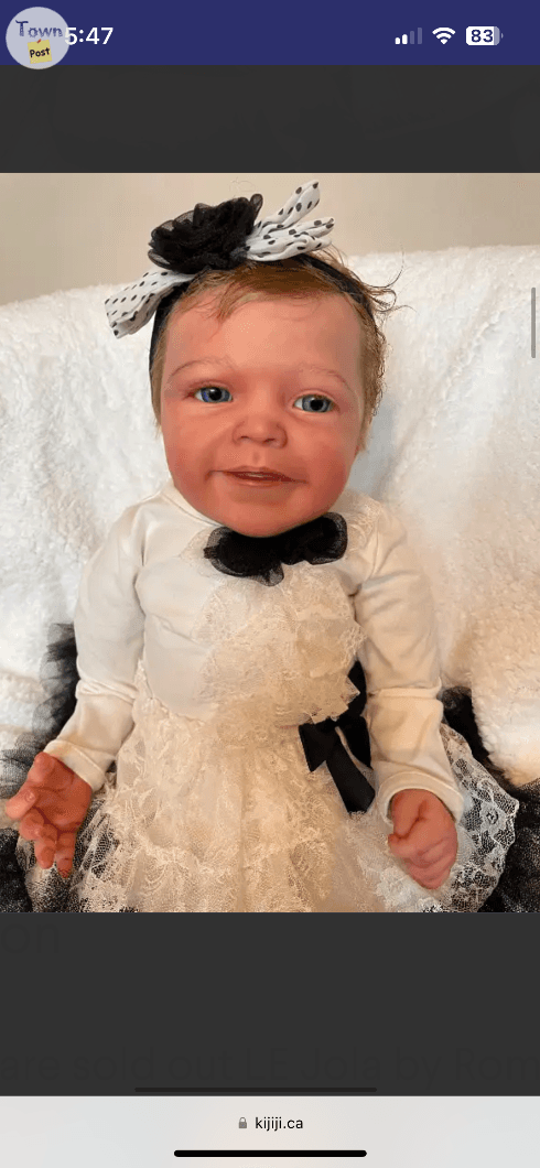 Photo of NEW rare LE reborn toddler doll Jola 