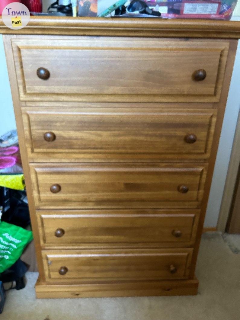 Photo of NEW wooden dresser