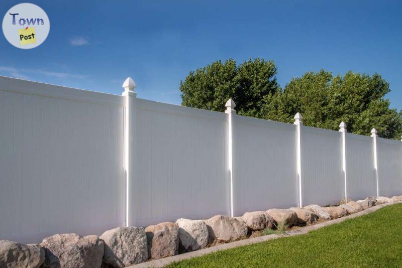 Photo of Spring Wholesale Prices on Vinyl Fencing - Privacy or Ranch Rail