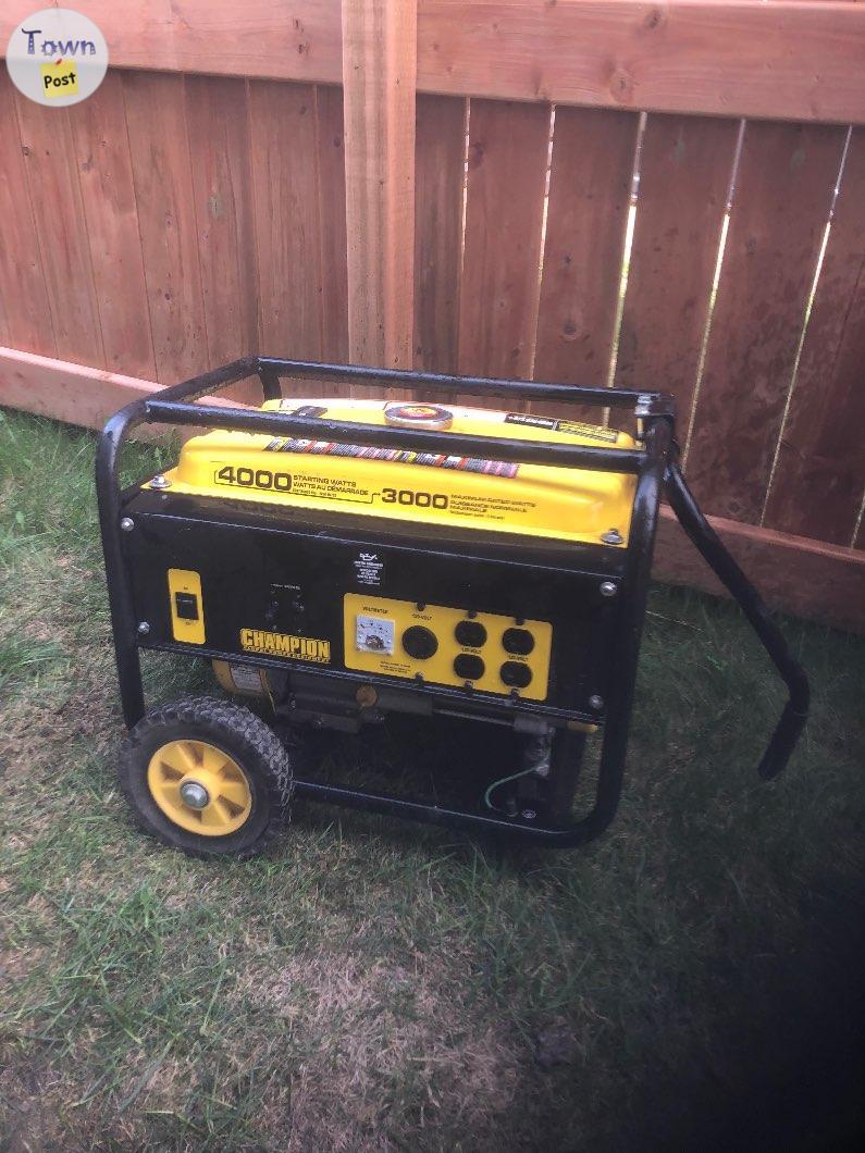 Photo of Champion 3000-watt Portable Generator