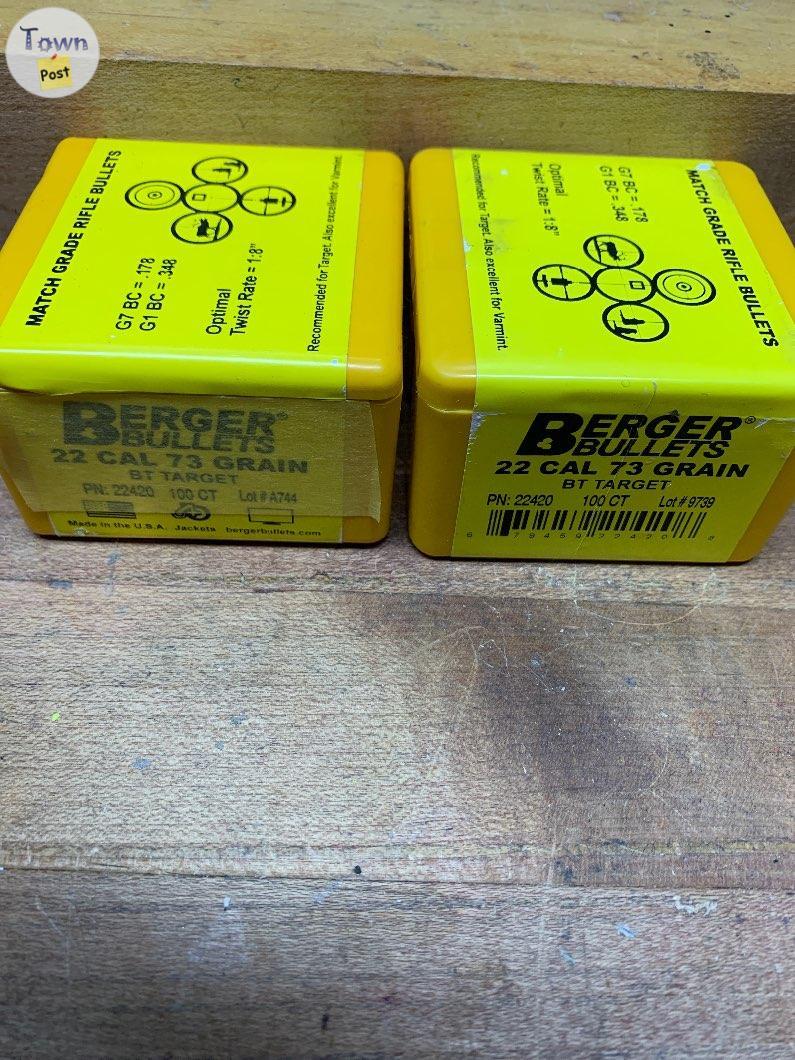 Photo of Berger 22 cal 73 grain