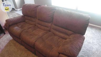 Photo of For Sale - reclining sofa and loveseat - 2