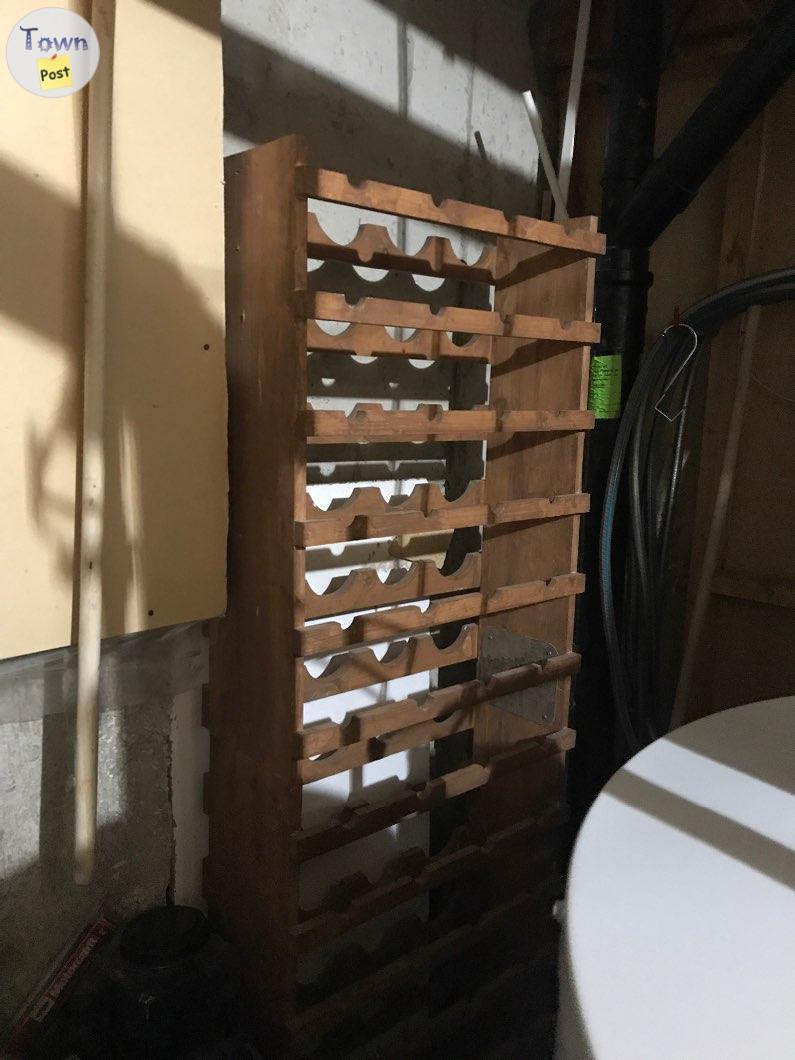 Photo of 50 small or large wine bottle rack