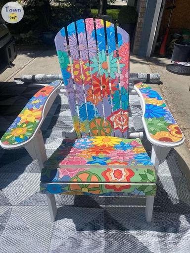 Photo of Adirondak Charming Painted Chair - 1