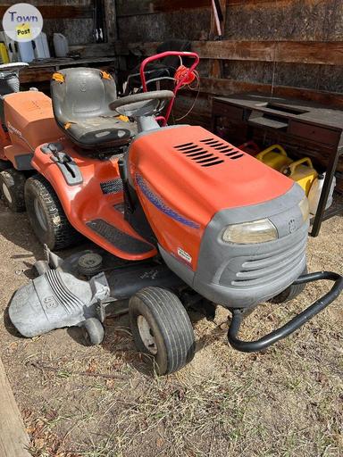 Photo of Husqvarna ride-on Lawn mower - parts/racing  - 1