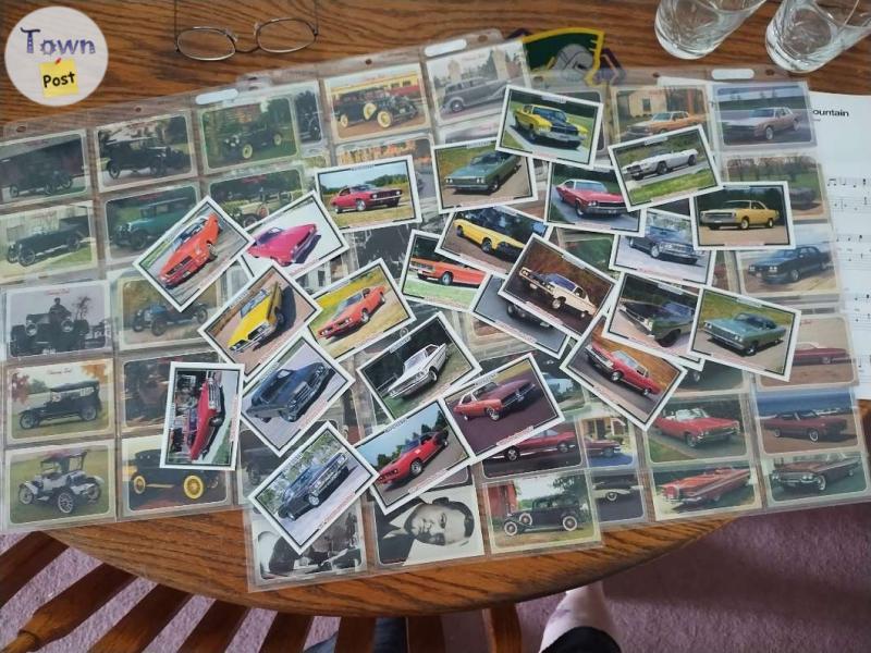 Photo of 124 collector cards