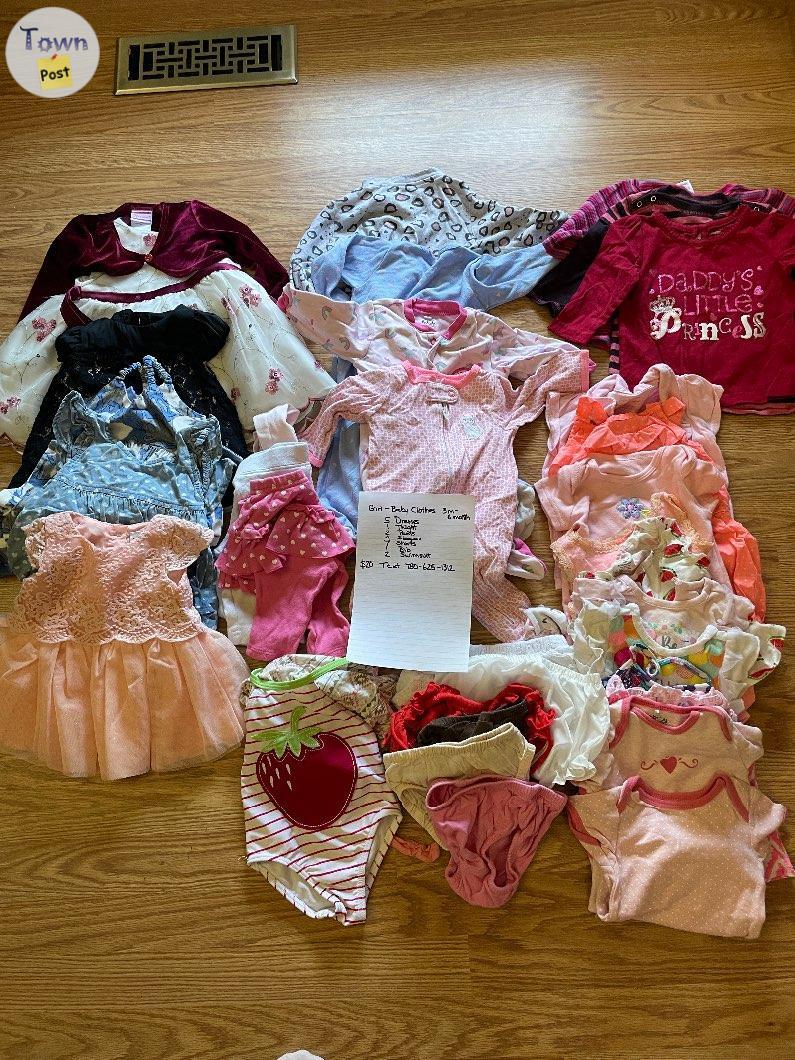 Photo of Girl clothes 3m-6m