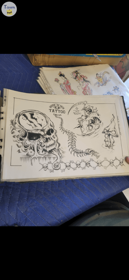 Photo of Vintage tattoo flash/ art 