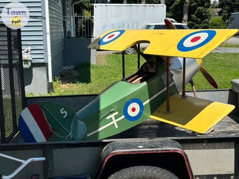 Photo of Vintage detailed ww1 biplane / non flying / display 