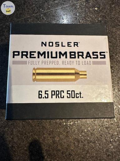 Photo of 6.5 PRC brass and projectiles  - 1