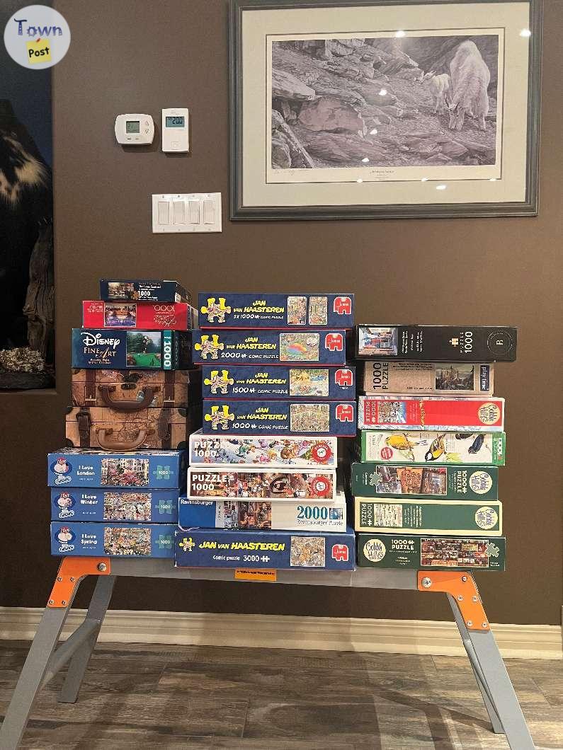 Photo of puzzles for sale or trade