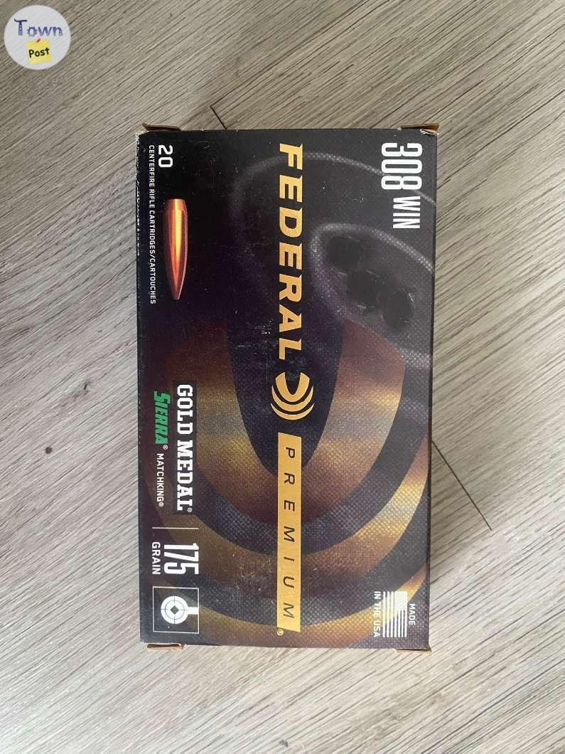 Photo of 175 Gr 308 Win Federal Premium ammo