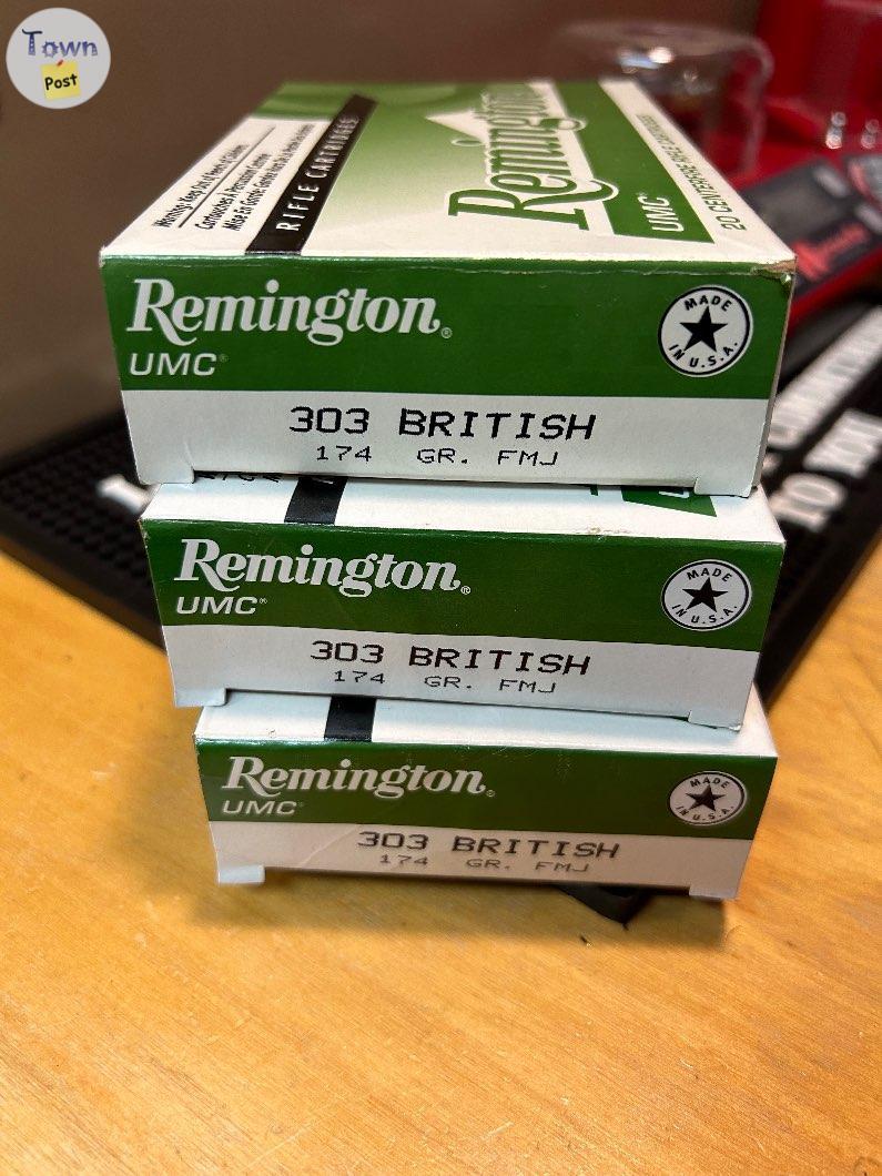 Photo of Remington 303 British Ammo