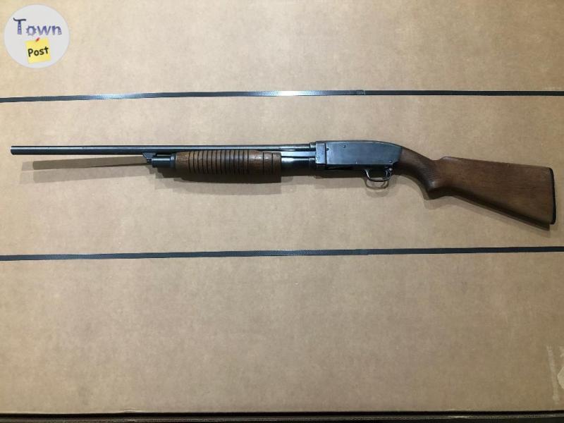 Photo of Steven’s 16 gauge pump shot gun