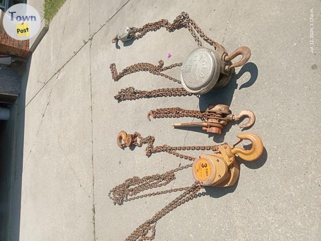 Photo of 3 ton Chain hoists