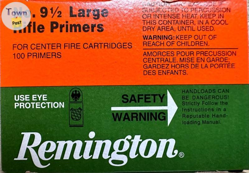 Photo of Large Rifle Primer, Large Magnum Rifle primer