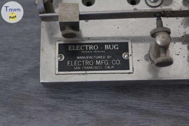 Photo of Ham Enthusiasts! Vintage Electro Bug Semi Automatic Keyer - 2