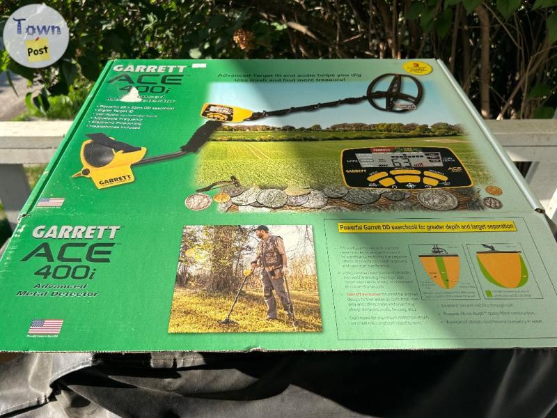 Photo of Garrett metal detector 