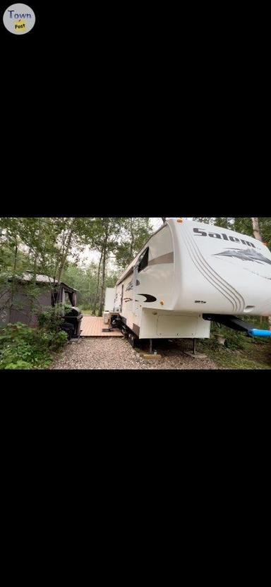 Photo of 2011 Forest River 32’ 5th wheel on seasonal site  - 1