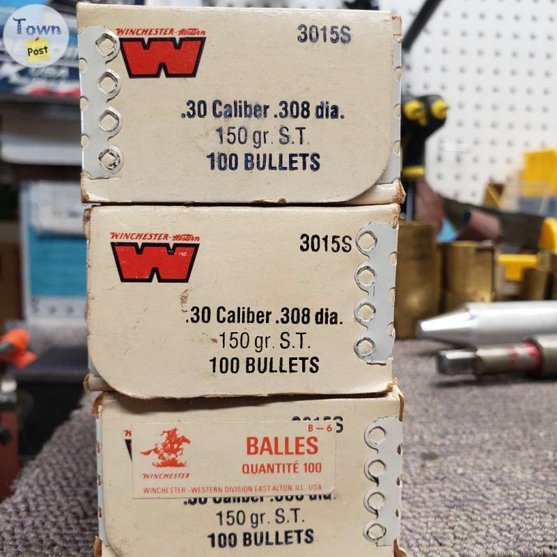 Photo of WINCHESTER 308 cal 150gr ST, 3 boxes of