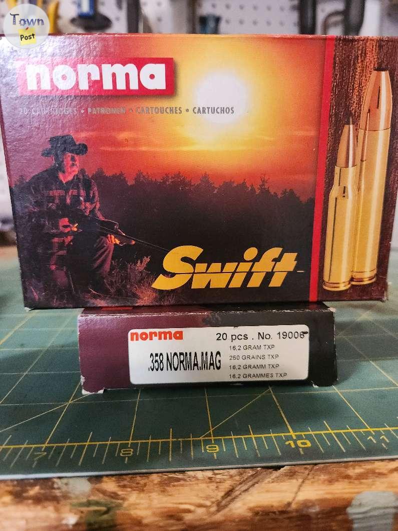 Photo of 358 Norma Mag (Swift) 250 gr. - 40 rds