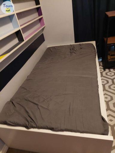 Photo of Twin bed with 2 sliding drawers - 1