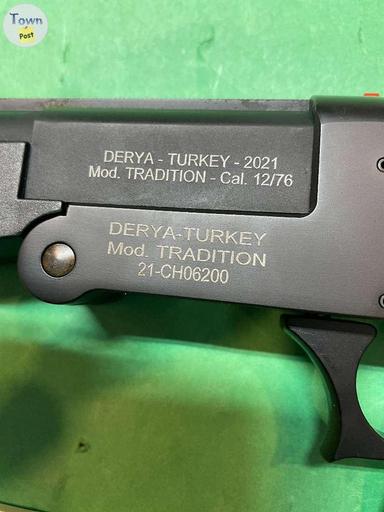 Photo of DERYA TRADITION 12 GA SINGLE SHOT, NEW COND  $200 - 2