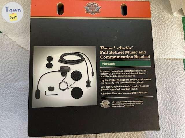 Photo of Harley Davidson LED Headlights and Communication Headsets