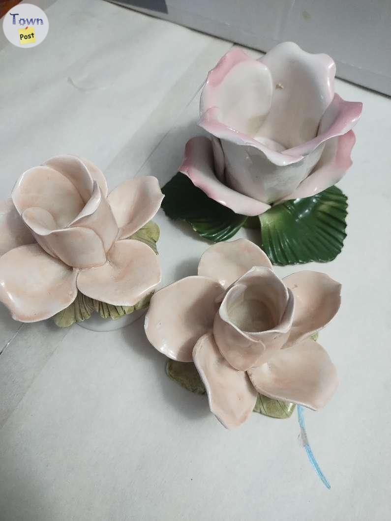 Photo of Flower candle holders 