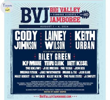 Photo of Big Valley Jamboree (BVJ) RESERVED PLUS SEATS! - 1