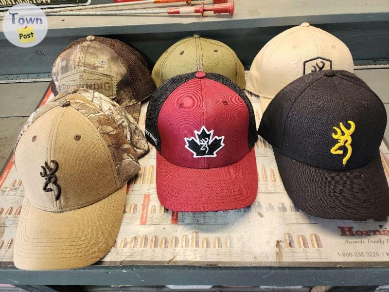 Photo of New browning adjustable back hats.