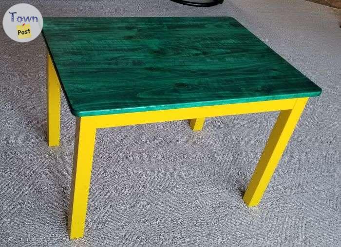 Photo of Children’s Wood Activity Table