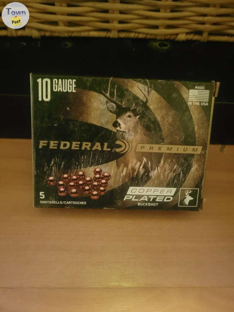 Photo of Federal Premium® 10-Gauge Copper Plated Buckshot