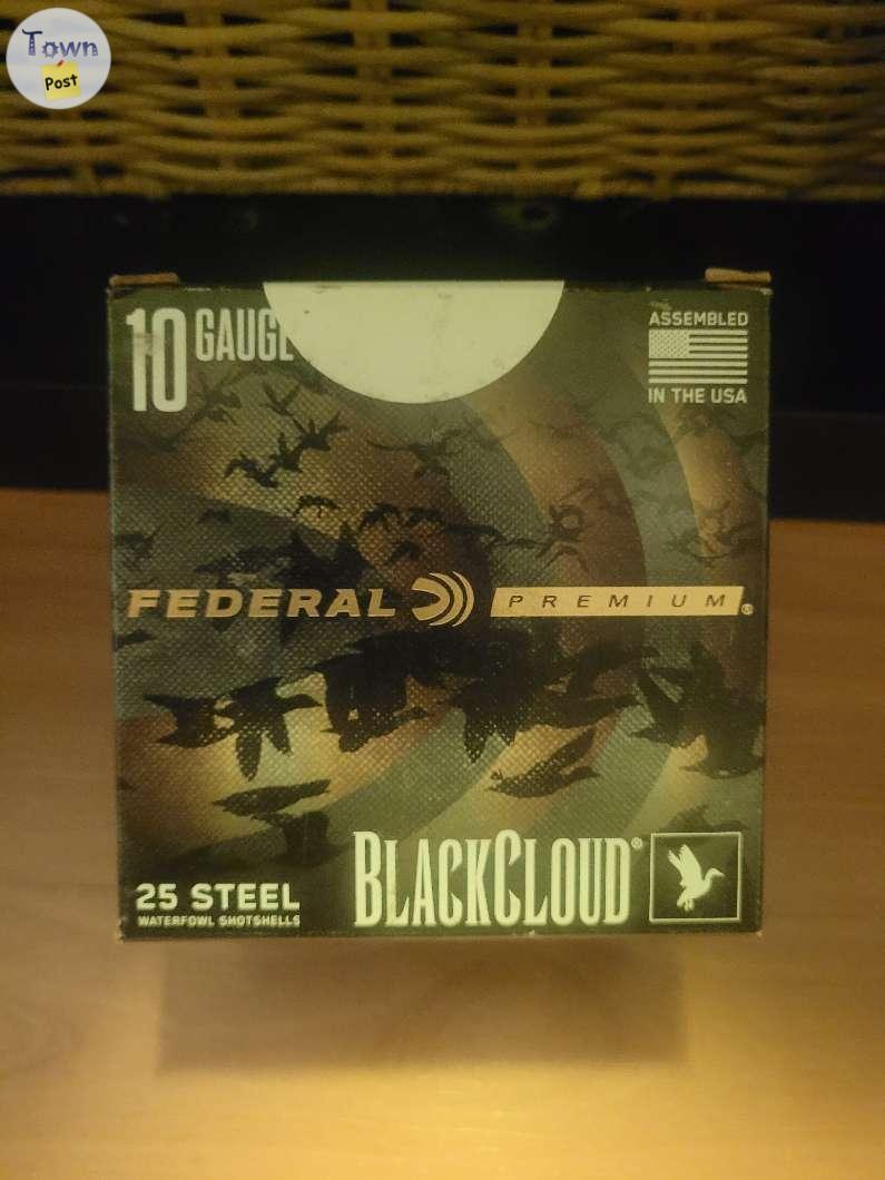 Photo of FEDERAL PWBX107BB BLACK CLOUD FS STEEL 10 GAUGE 