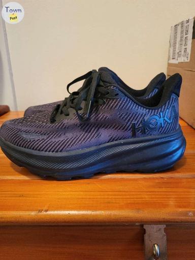 Photo of Brand New Hoka Clifton 9 Black Runners - 1