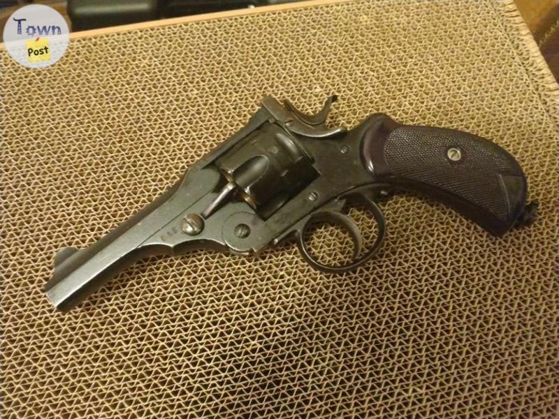 Photo of Webley "Mark I" Service Revolver, .45 ACP Conversion $5000