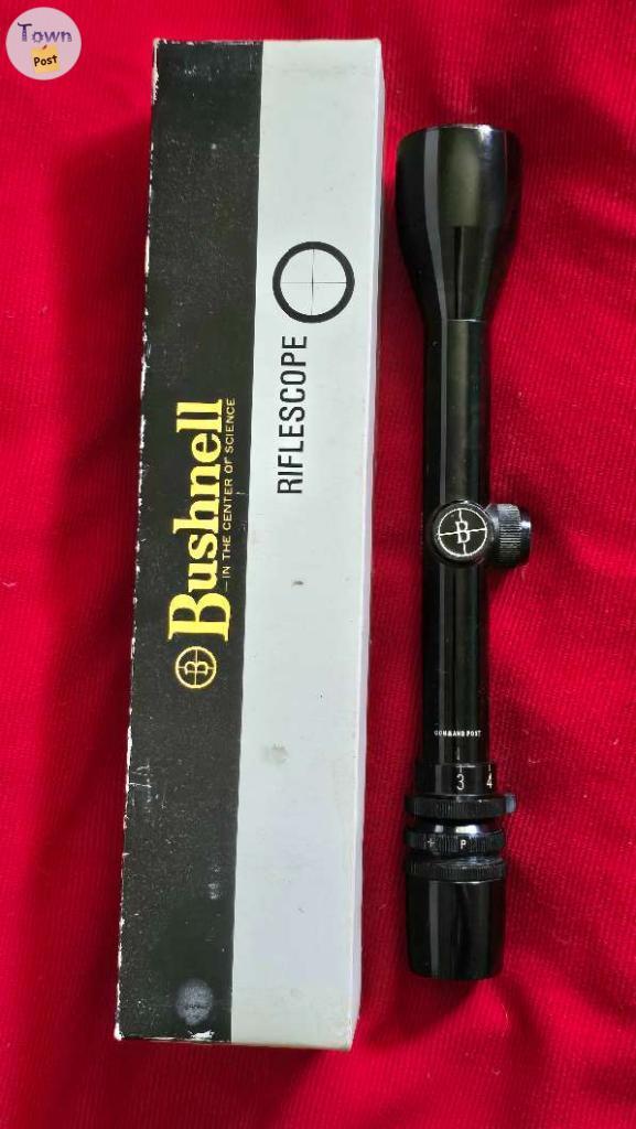 Photo of BUSHNELL JAPAN SCOPE CHIEF IV 3-9X38 COMMAND POST VINTAGE RIFLE SCOPE