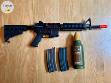 Photo of Brand New GHK Colt Licensed M4A1 GBBR Airsoft Rifle with Extra - 1