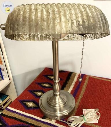 Photo of BRUSHED METAL DESK LAMP - 1