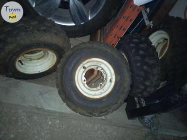 Photo of Lawn mower garden tractor tires trade  - 1