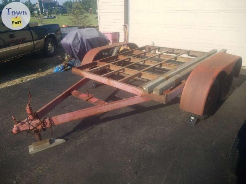 Photo of Trailer frame steel tandem 3500 lb axles