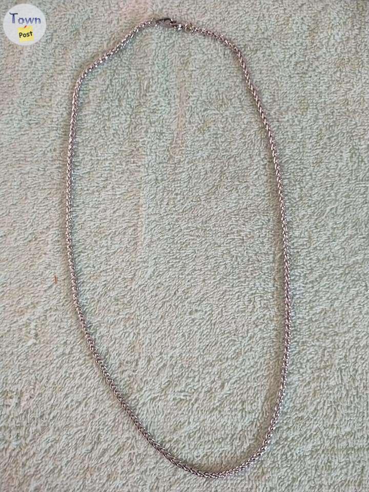 Photo of 22" - 3 mm wheat rope chain