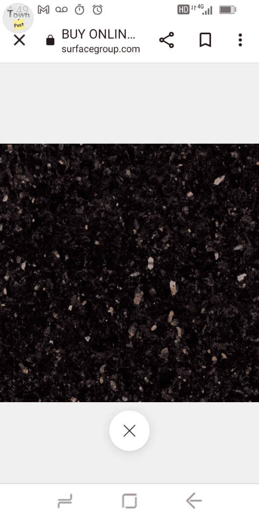 Photo of Granite floor tile 